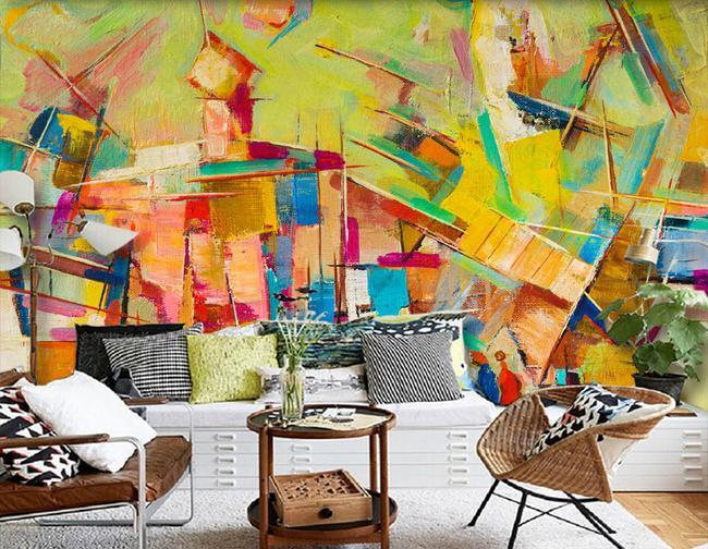 3D Village 222 Wall Murals Wallpaper AJ Wallpaper 2