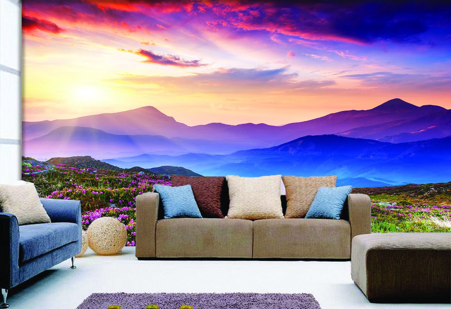 Azaleas Hills Wallpaper AJ Wallpaper