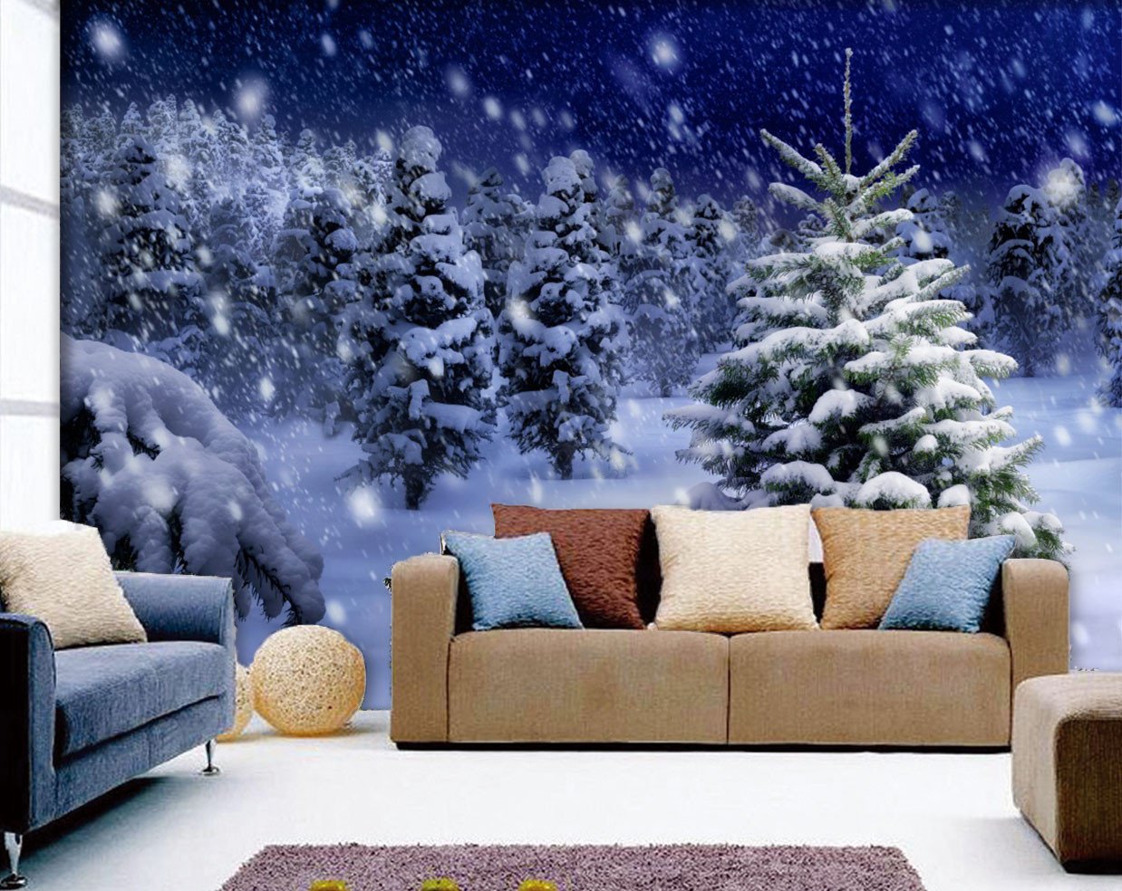 3D Christmas Tree 037 Wallpaper AJ Wallpaper