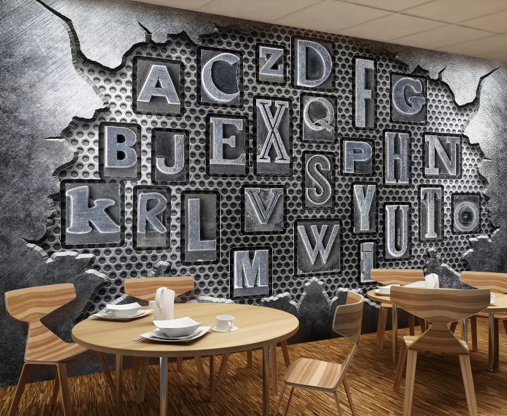 3D Letter Card 45 Wallpaper AJ Wallpaper 2