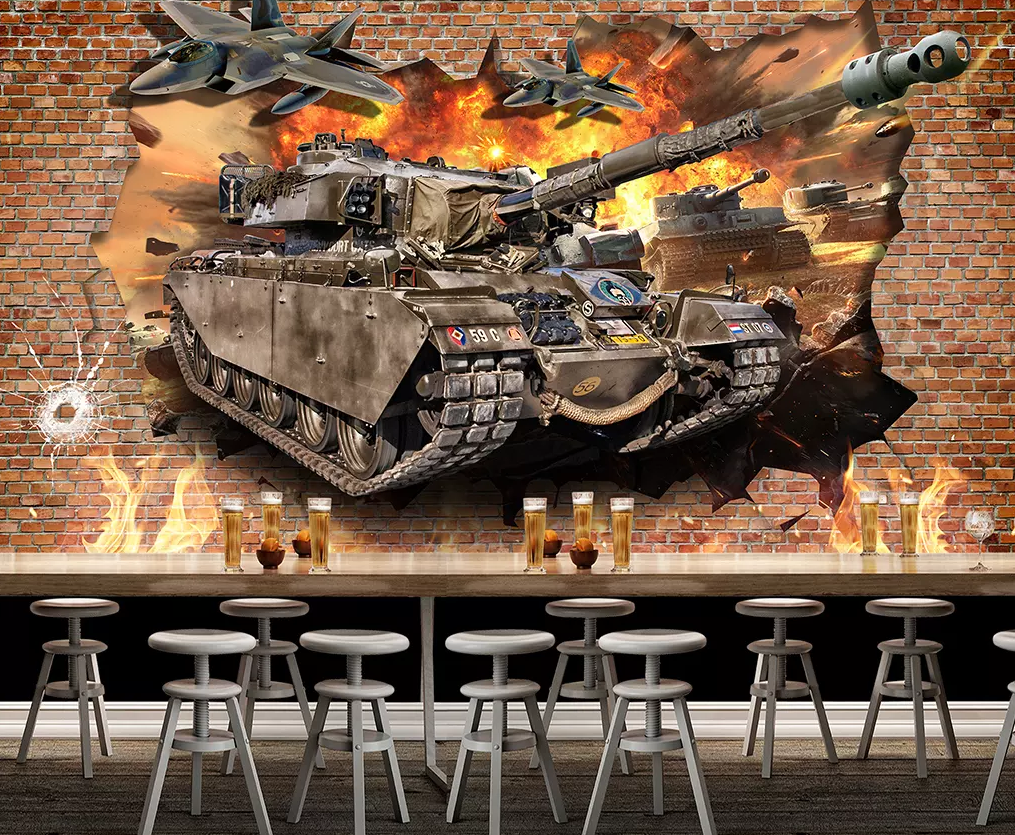 3D War Tucker 389 Wallpaper AJ Wallpaper 2