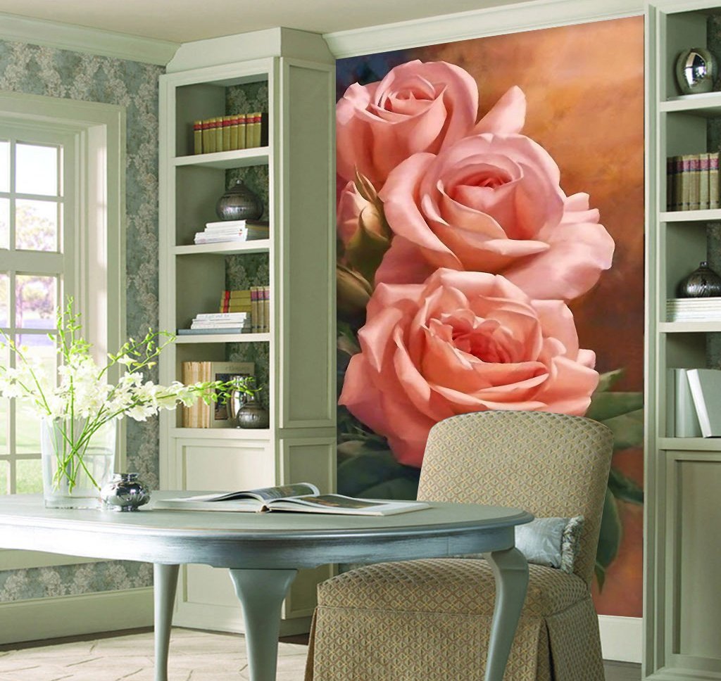 3D Rose 441 Wall Murals Wallpaper AJ Wallpaper 2