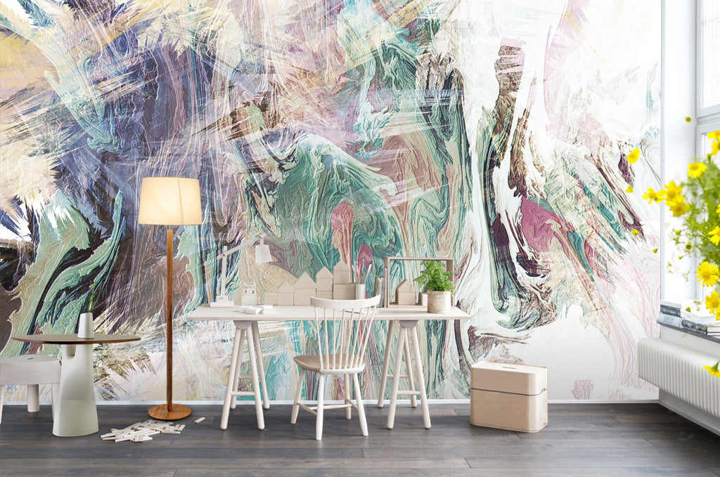 3D Graffiti Pattern WG101 Wall Murals