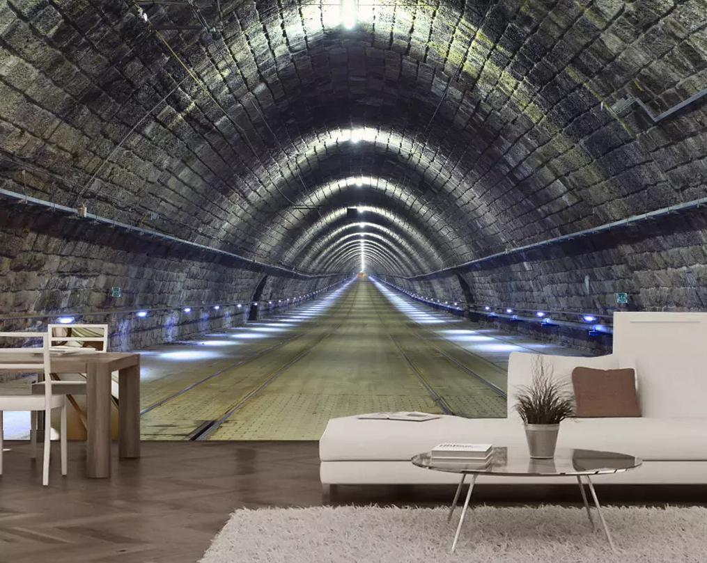 3D Long Tunnel 66 Wallpaper AJ Wallpaper 2