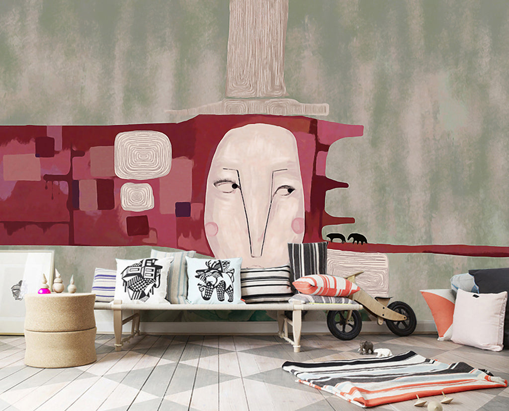 3D Modern Art WG258 Wall Murals