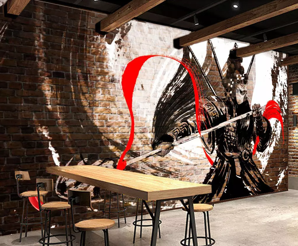 3D Ink Painting Peking Opera 315 Wallpaper AJ Wallpaper 2