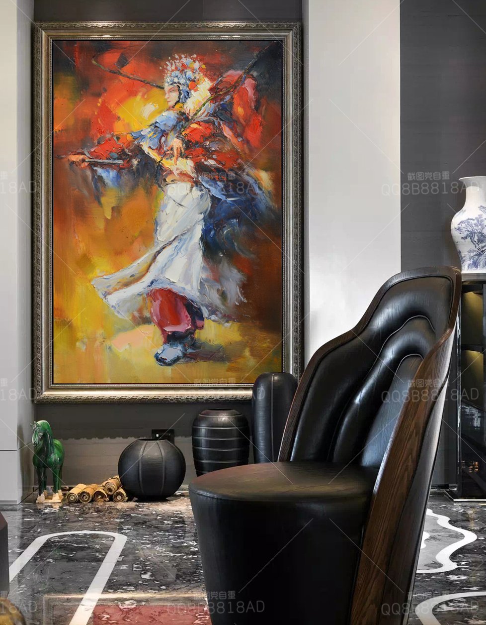 3D Peking Opera Singer 504 Wall Murals Wallpaper AJ Wallpaper 2