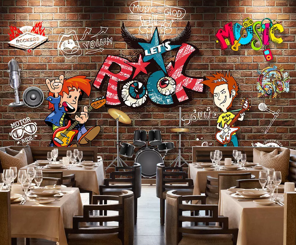 3D Cartoon Music 133 Wallpaper AJ Wallpaper 2