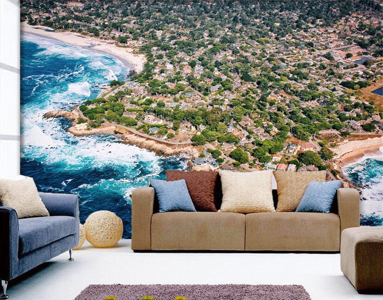 3D Beach Coastal 231 Wallpaper AJ Wallpaper