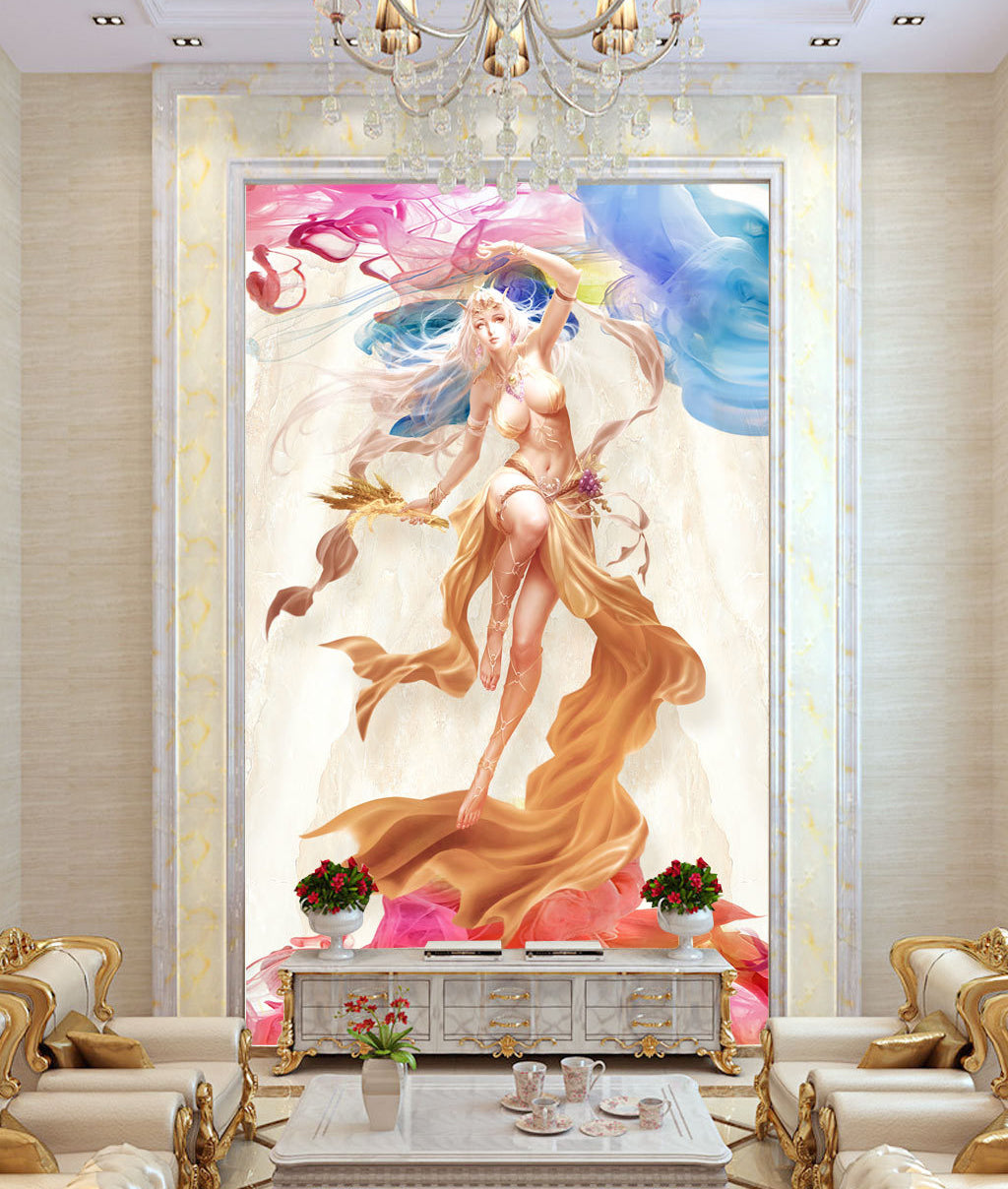 3D Beauty Painting WG165 Wall Murals