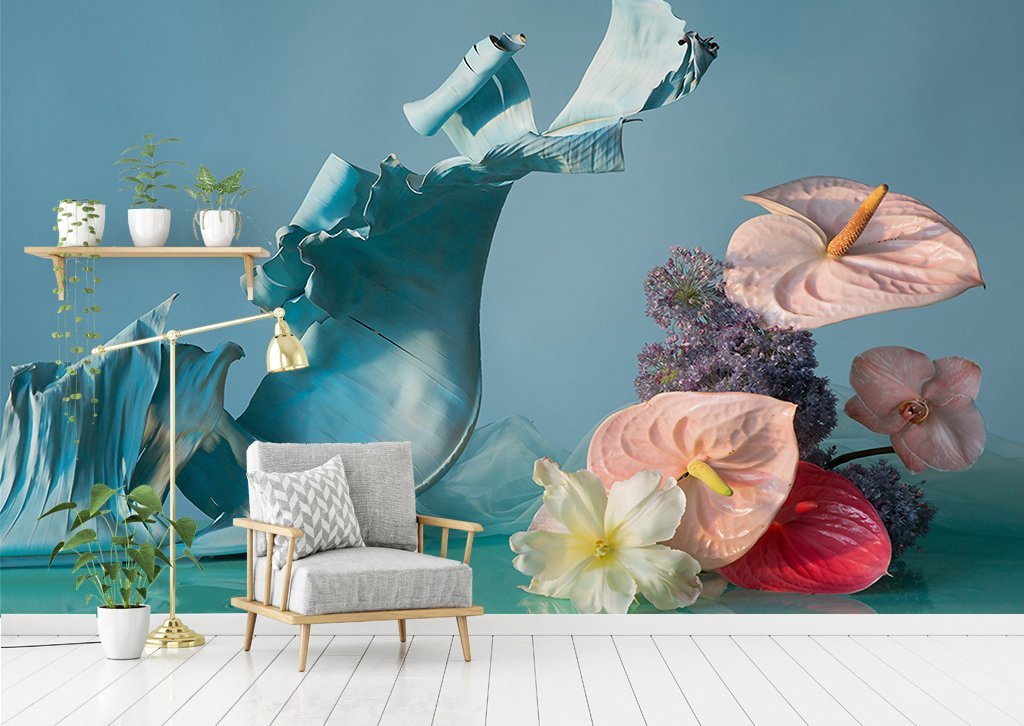 3D Abstract Pattern 665 Wall Murals Wallpaper AJ Wallpaper 2