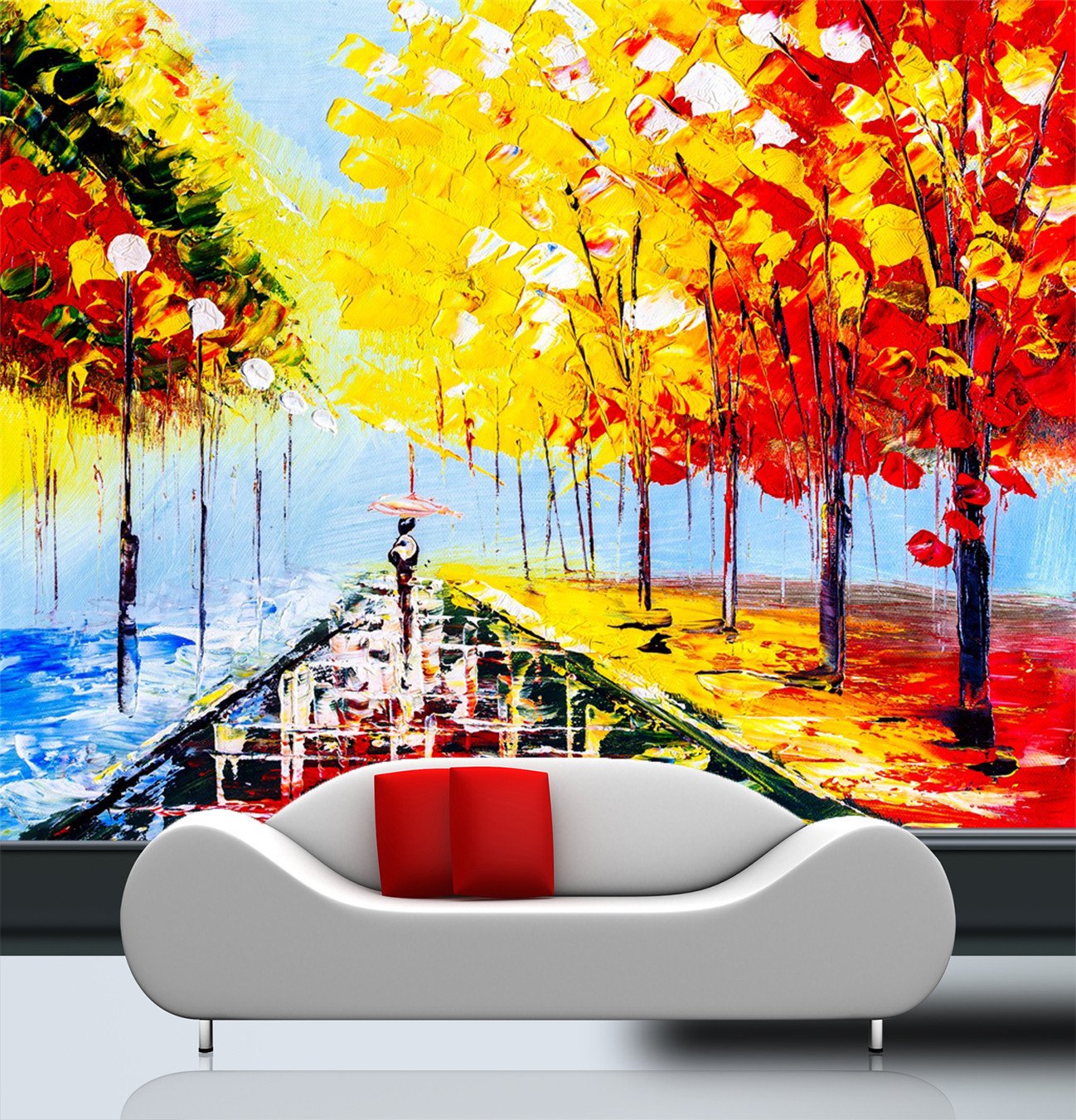 3D Golden Polar Tree 49 Wallpaper AJ Wallpaper