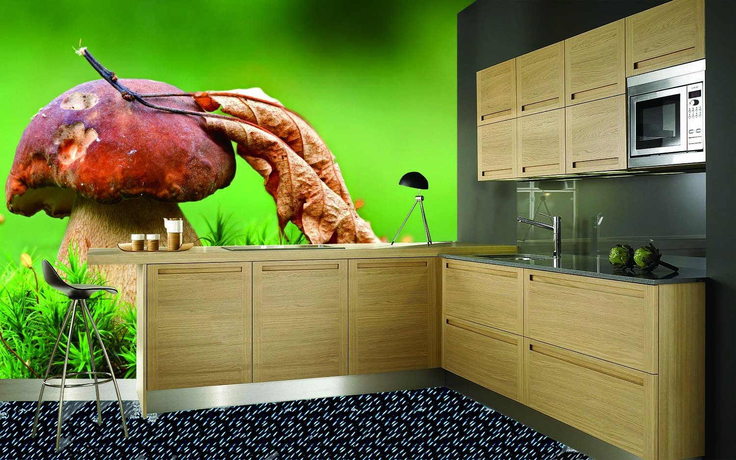 Mushroom Wallpaper AJ Wallpaper