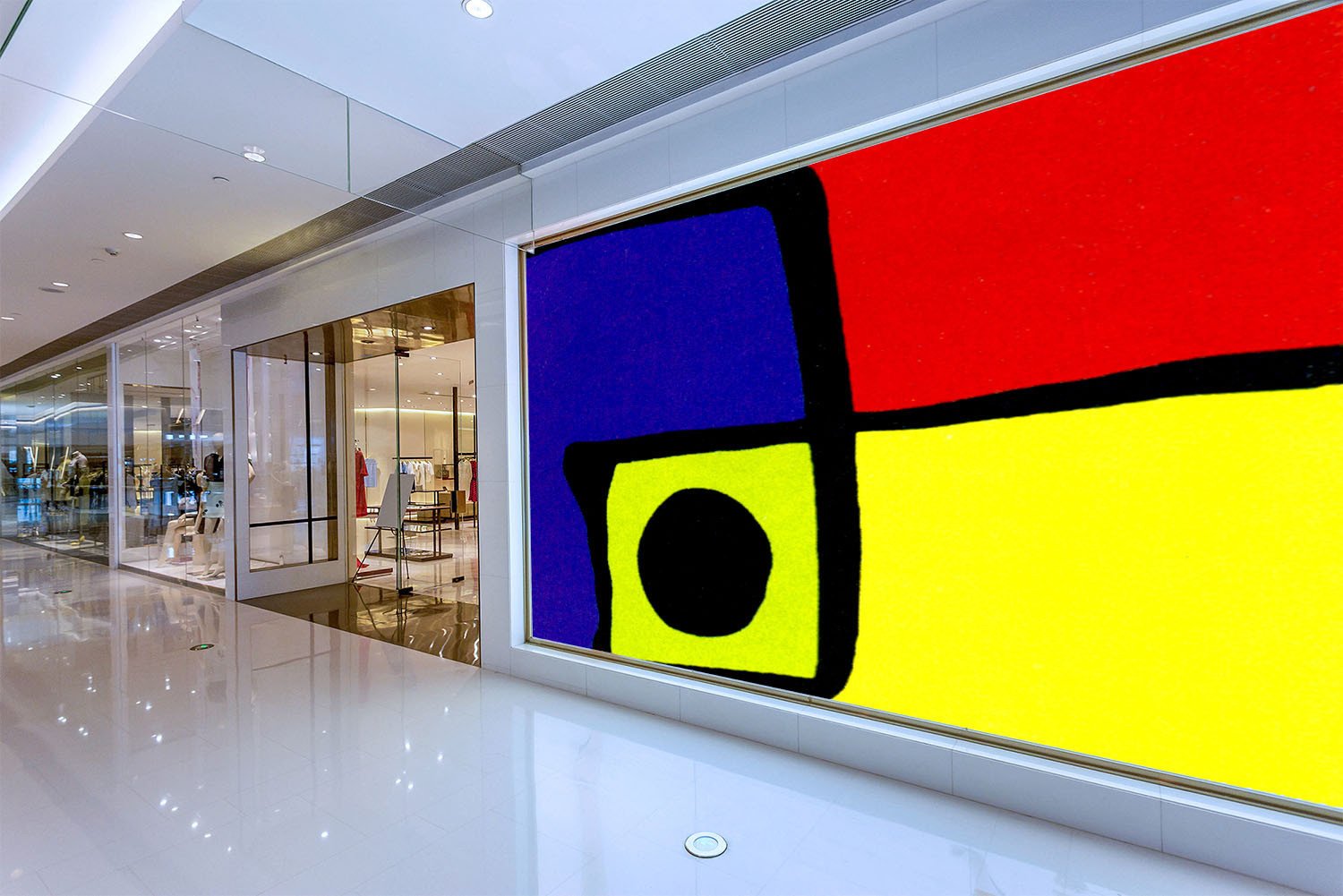 Colors Splicing Picture Wallpaper AJ Wallpaper