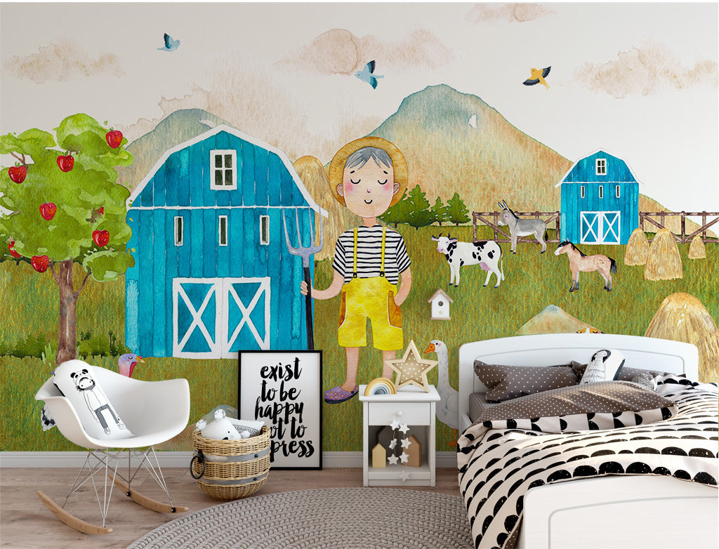 3D House Ranch WG431 Wall Murals