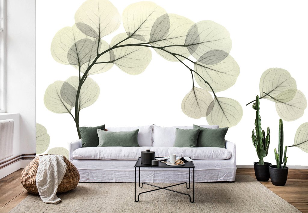 3D Small Tree Bent Over 476 Wall Murals Wallpaper AJ Wallpaper 2