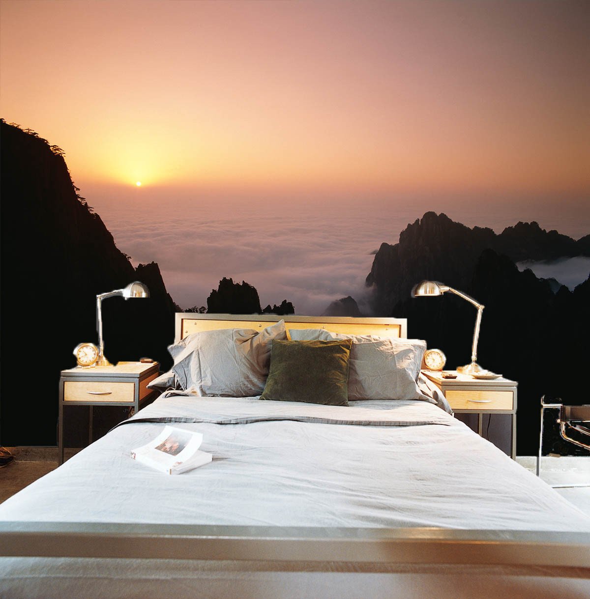 Mountains Mare Nubium Wallpaper AJ Wallpaper