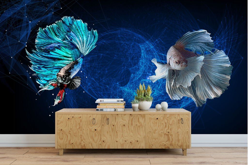 3D Goldfish 208 Wall Murals Wallpaper AJ Wallpaper 2