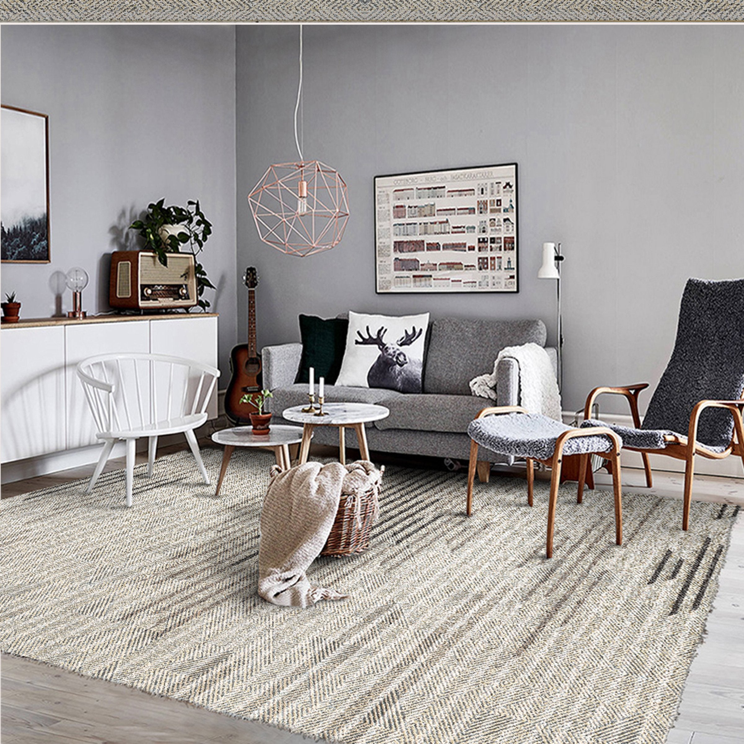 3D Mud Stripes WG238 Non Slip Rug Mat Mat AJ Creativity Home