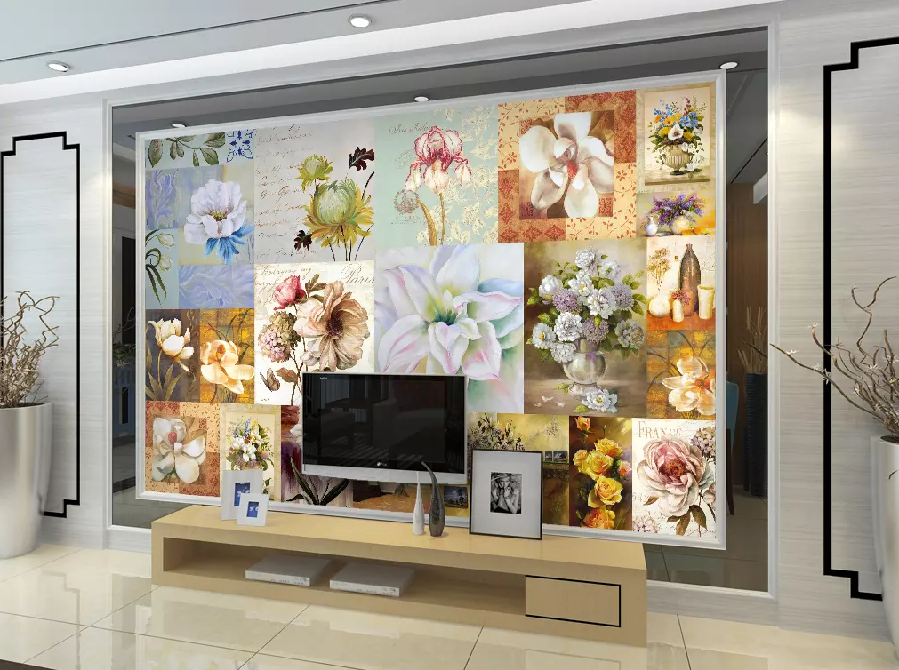 3D Different Flowers 43 Wallpaper AJ Wallpaper 2