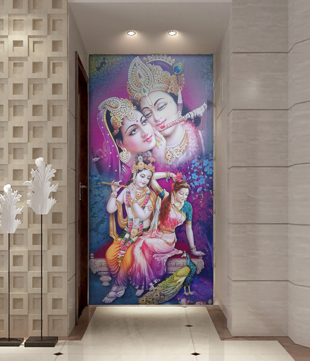 3D Woman Boasting WG173 Wall Murals