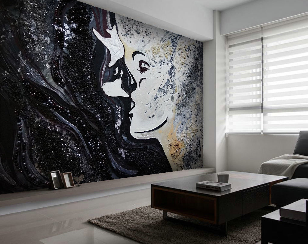 3D Graffiti Eyes WG387 Wall Murals