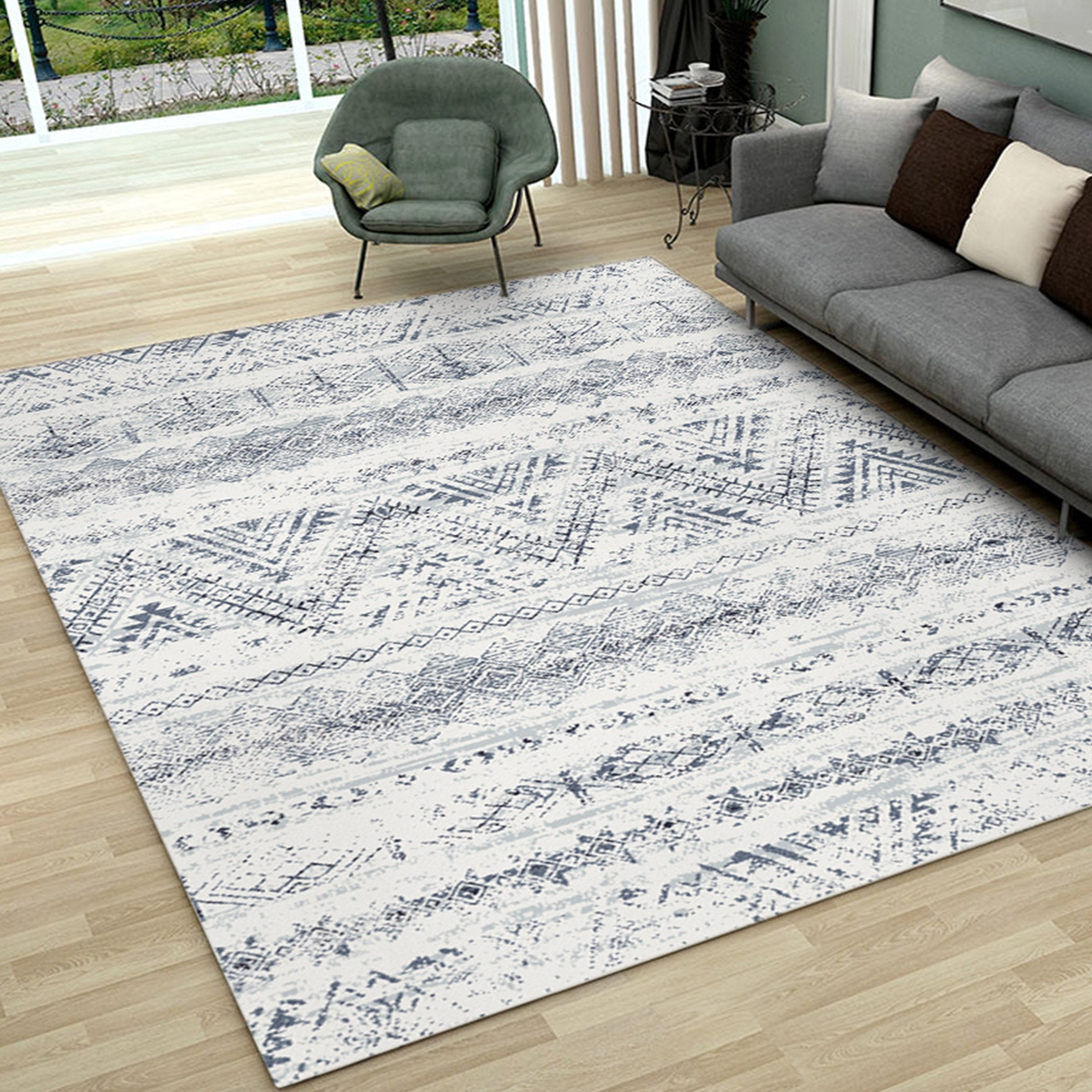 3D Color Stripe WG242 Non Slip Rug Mat Mat AJ Creativity Home