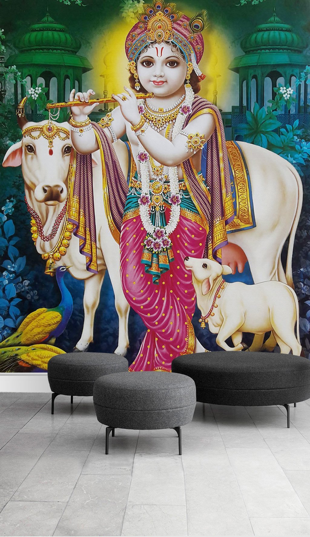 3D Portrait Oil Painting 675 Wall Murals Wallpaper AJ Wallpaper 2