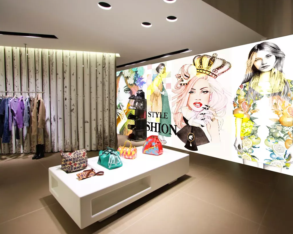 3D Color Doodle Woman 220 Wallpaper AJ Wallpaper 2