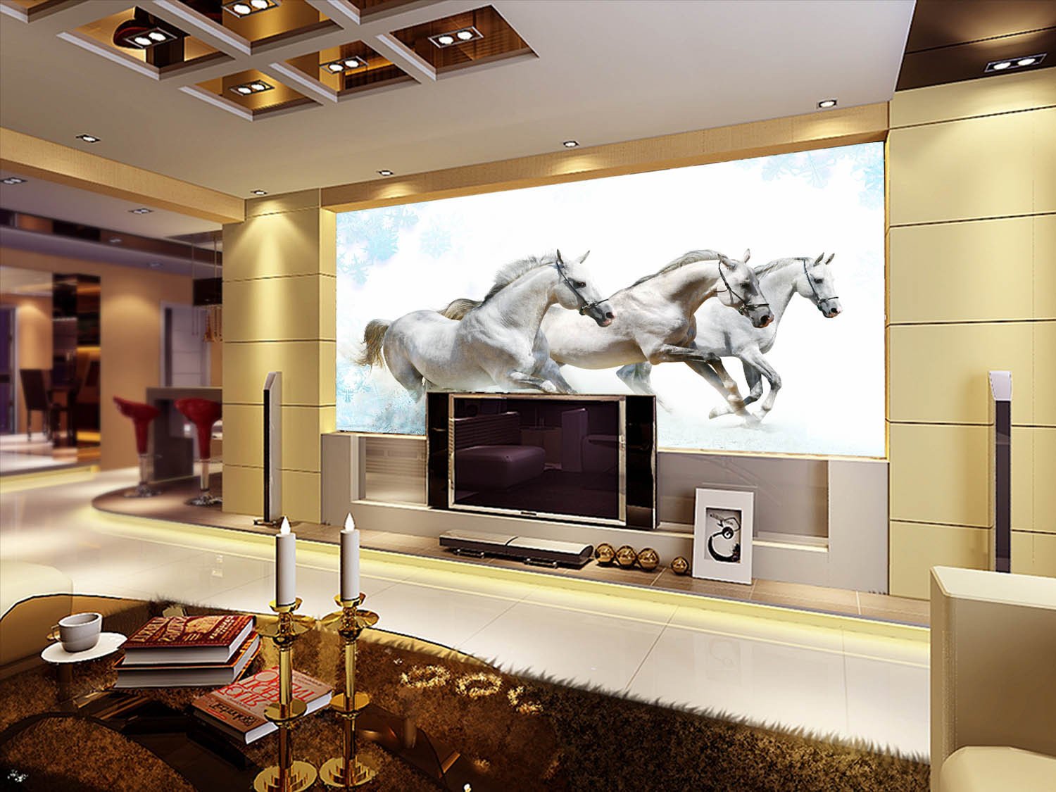 Running Horses 1 Wallpaper AJ Wallpaper