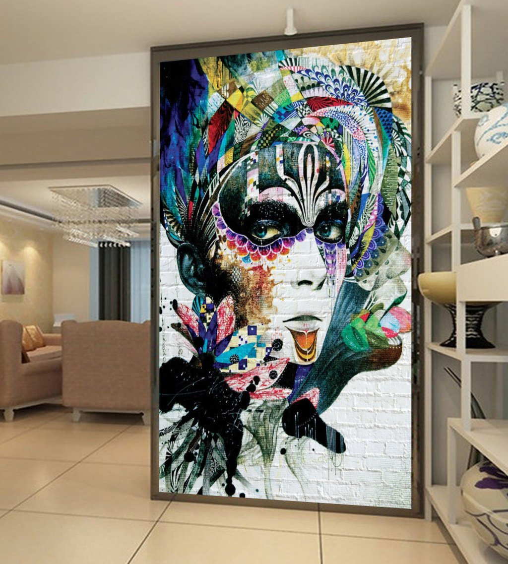 3D Color Avatar 646 Wall Murals Wallpaper AJ Wallpaper 2