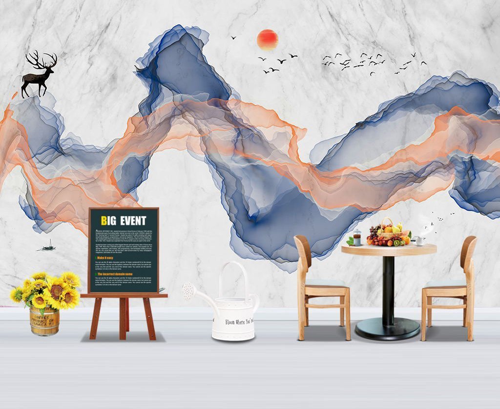 3D Landscape Painting 182 Wall Murals Wallpaper AJ Wallpaper 2