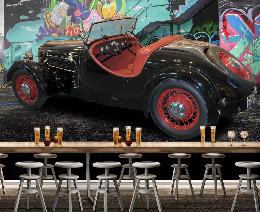 3D Classic Cars 392 Wallpaper AJ Wallpaper 2