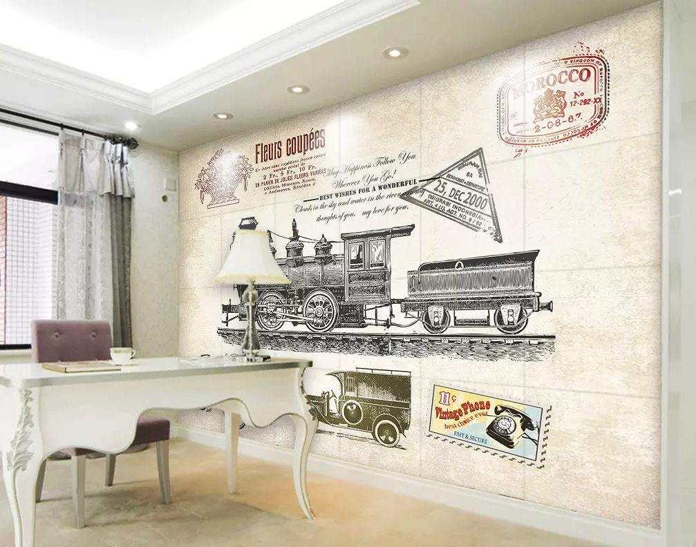 3D Train Bicycle 135 Wallpaper AJ Wallpaper 2