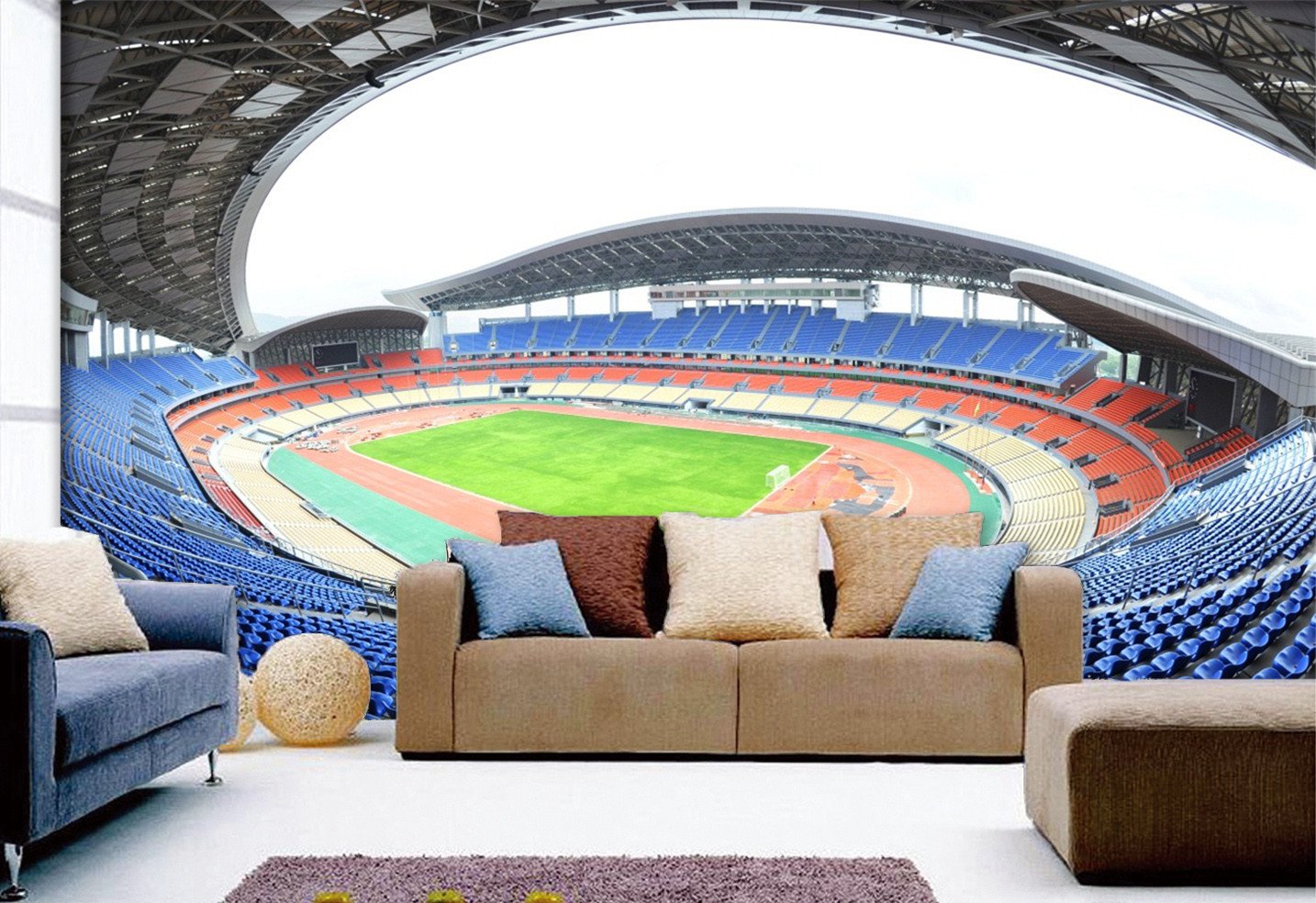 3D Big Stadium Wallpaper AJ Wallpapers