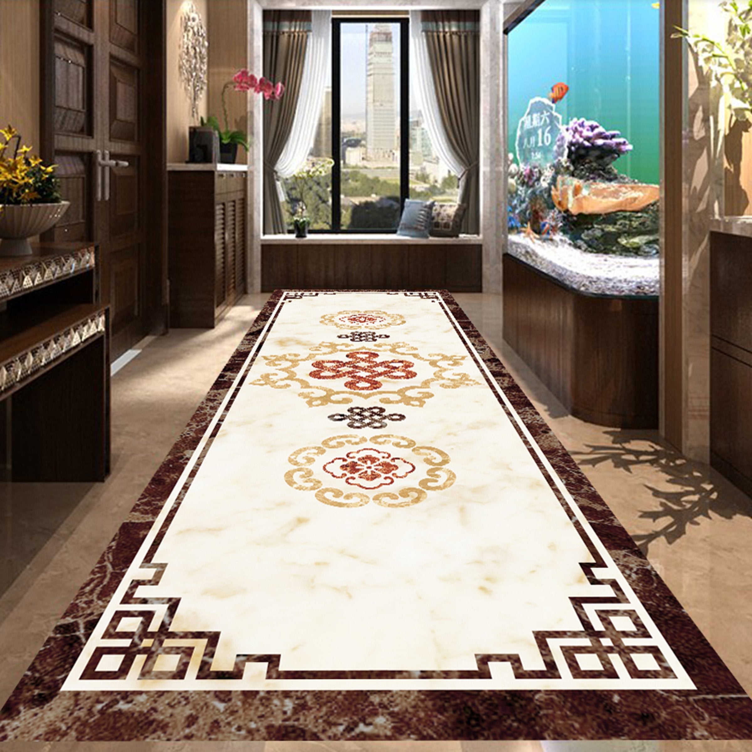 3D Marble Pattern WG692 Floor Mural Wallpaper AJ Wallpaper 2