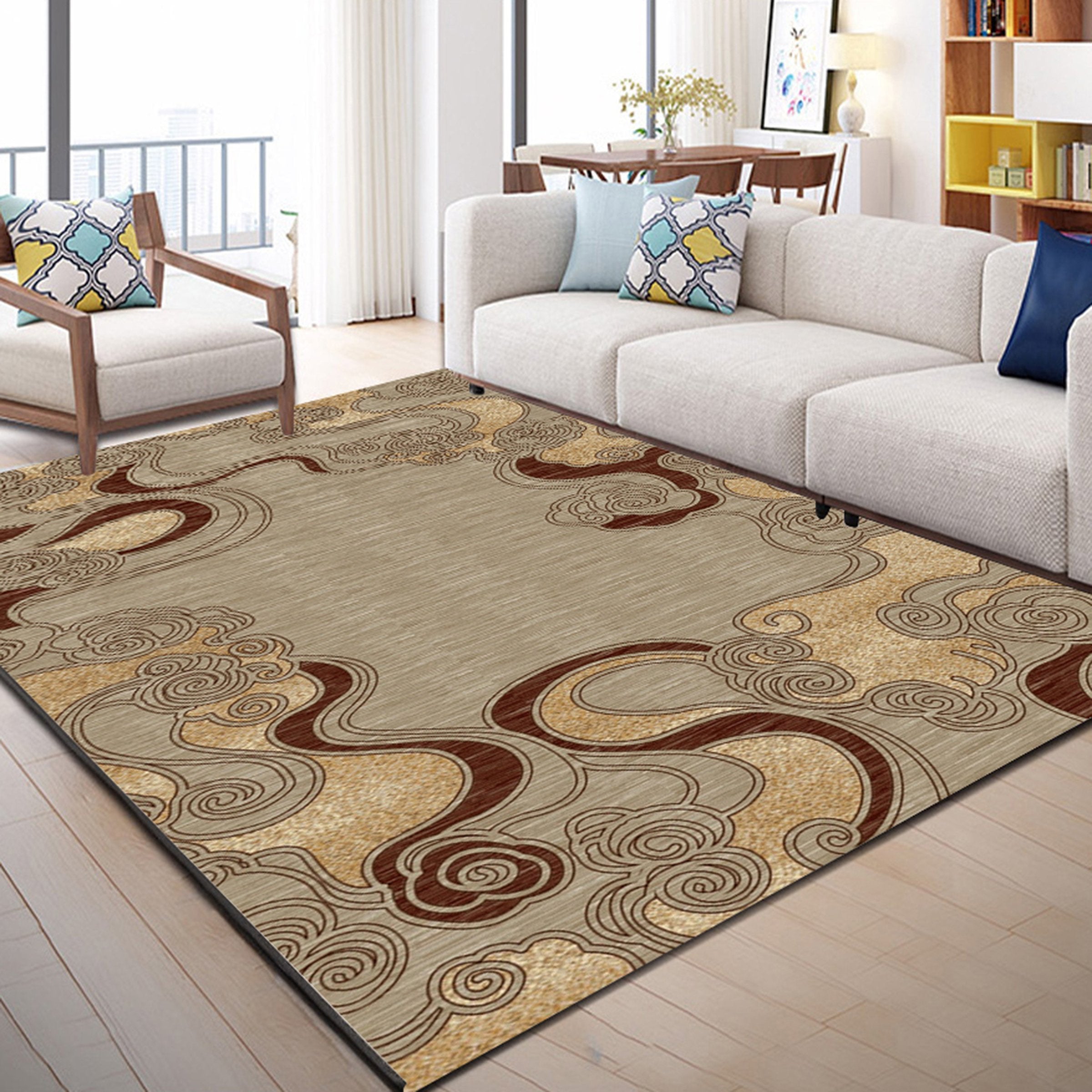 3D Color Pattern WG228 Non Slip Rug Mat Mat AJ Creativity Home