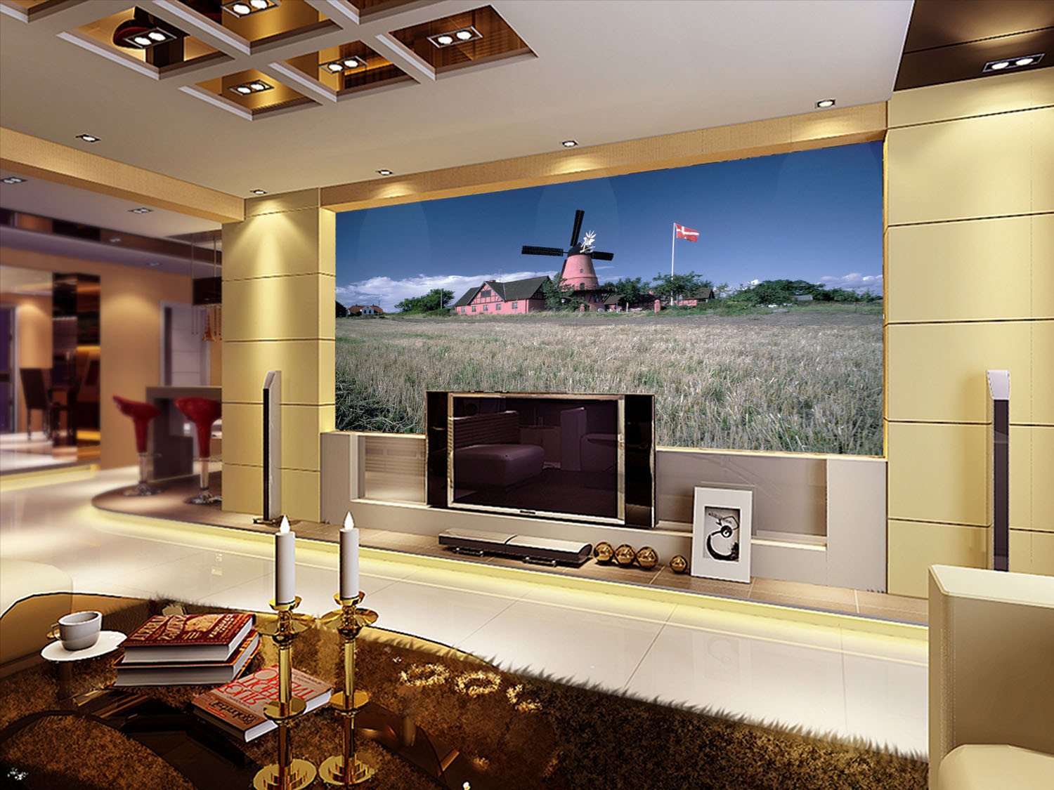 Country Scenery 2 Wallpaper AJ Wallpaper