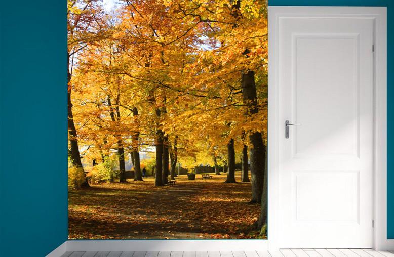 Yellow Leaves Wallpaper AJ Wallpaper