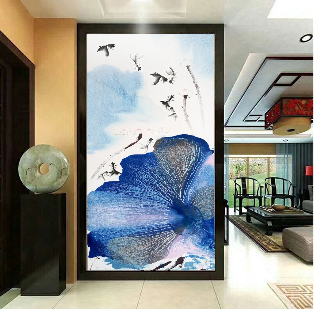 3D Goldfish 364 Wall Murals Wallpaper AJ Wallpaper 2