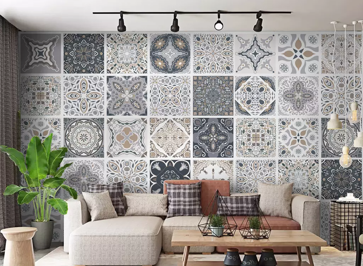 3D Small Square Pattern 298 Wallpaper AJ Wallpaper 2