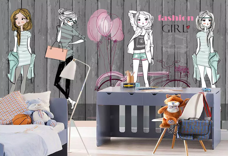 3D Bicycle Girl 97 Wallpaper AJ Wallpaper 2