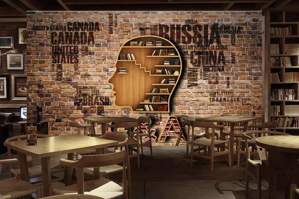 3D Head Vook Shelf 119 Wallpaper AJ Wallpaper 2