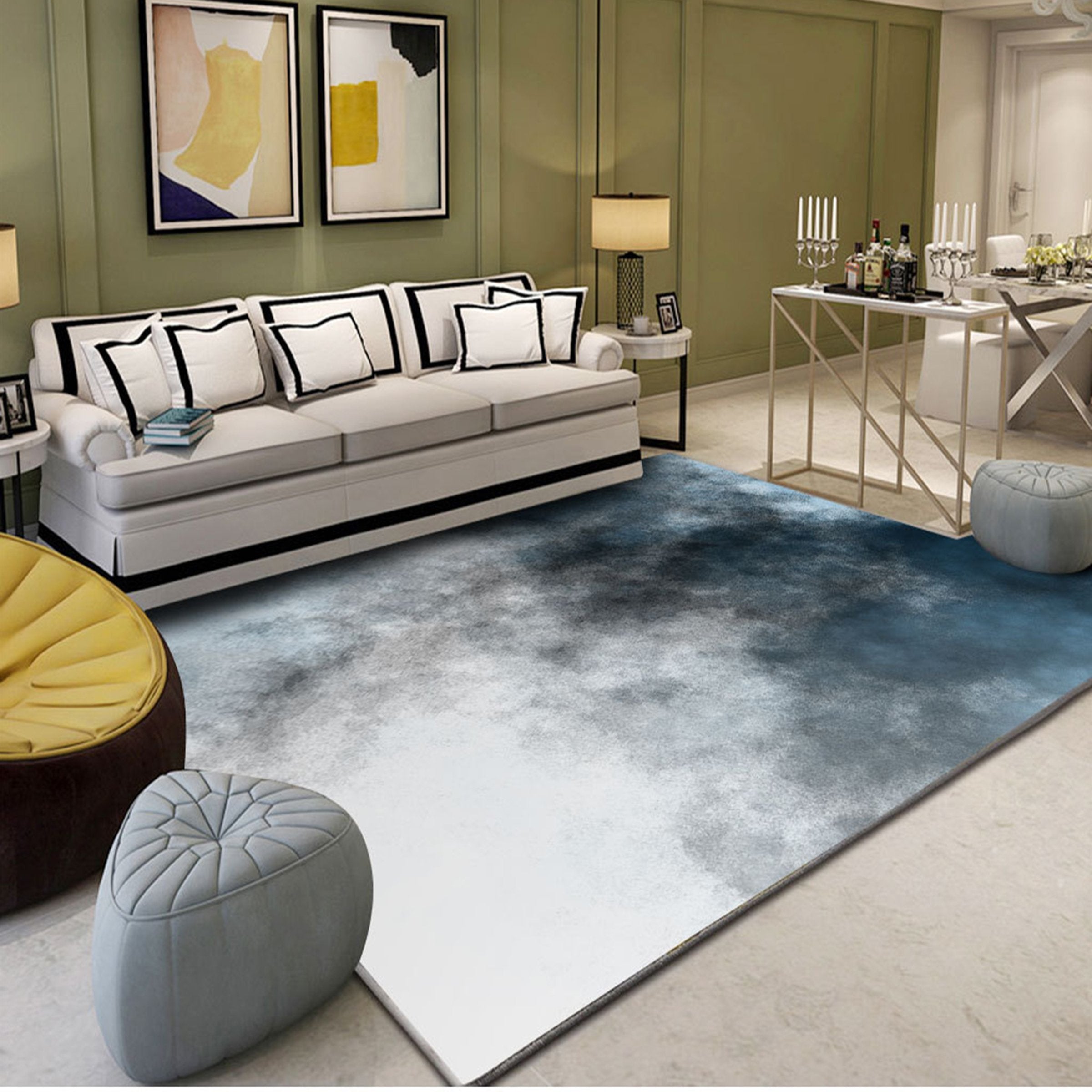 3D Black Splash WG169 Non Slip Rug Mat Mat AJ Creativity Home