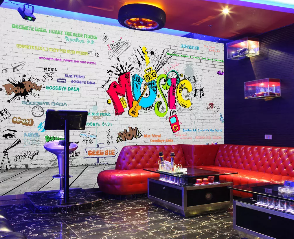 3D Color Font Music 40 Wallpaper AJ Wallpaper 2