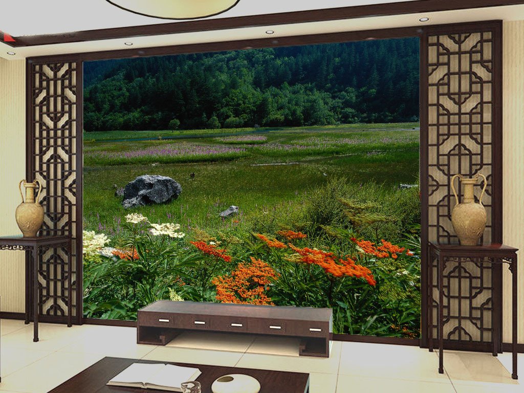 Wildflowers Wallpaper AJ Wallpaper