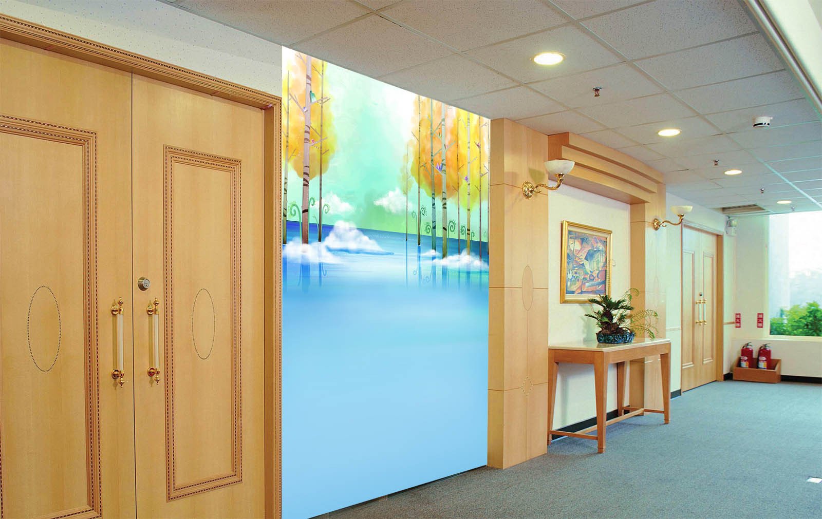 Water Trees Wallpaper AJ Wallpaper