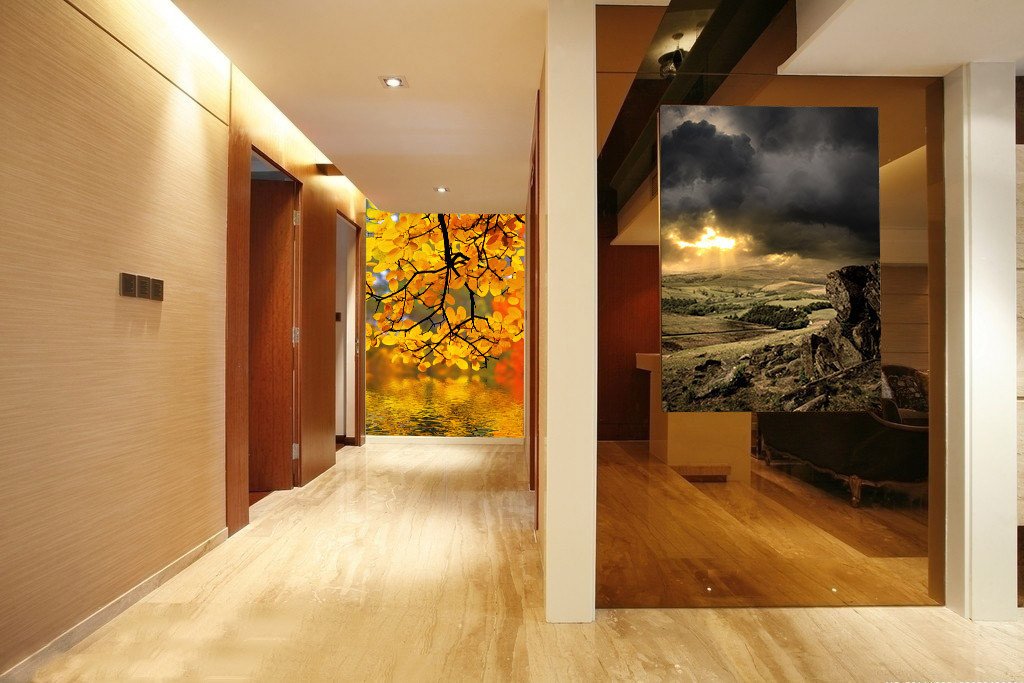 Beautiful Yellow Branches Wallpaper AJ Wallpaper