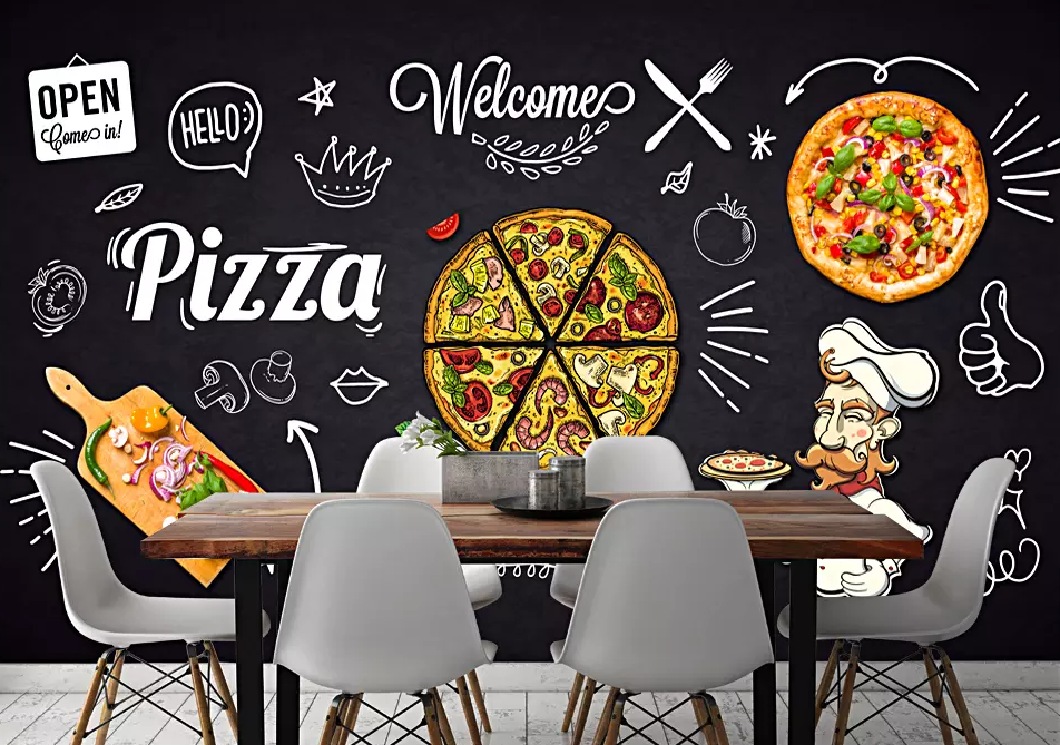 3D Pizza Painting 181 Wallpaper AJ Wallpaper 2
