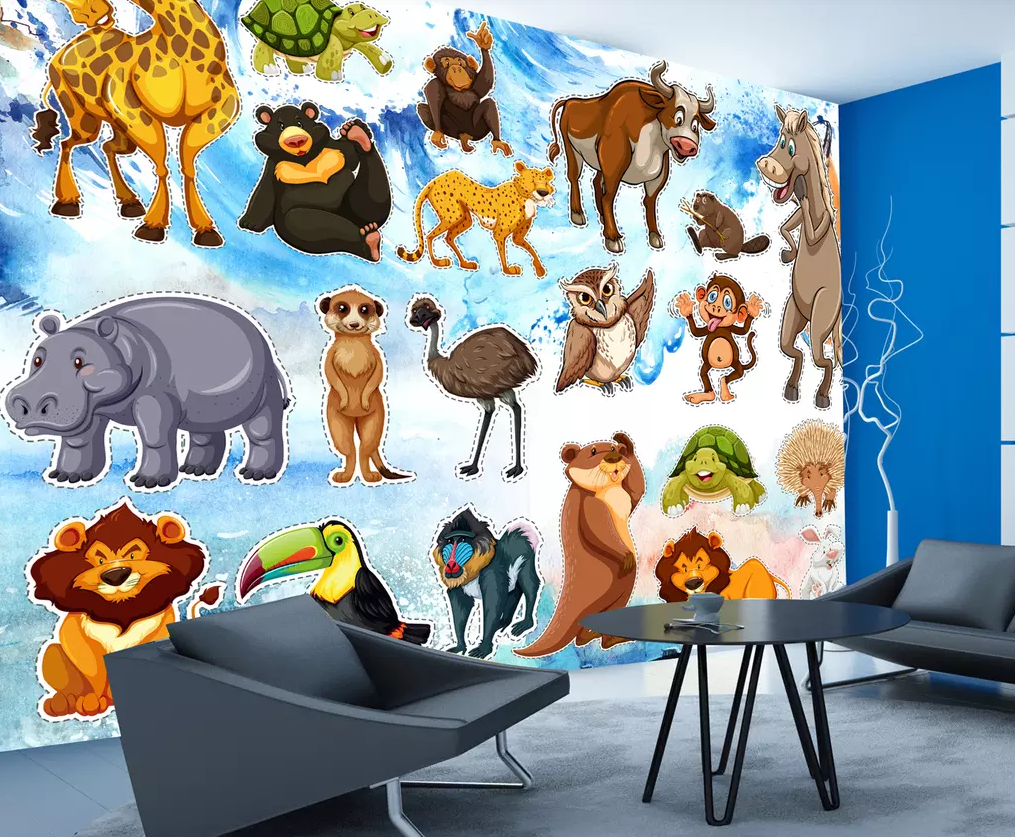 3D Cartoon Animals 171 Wallpaper AJ Wallpaper 2